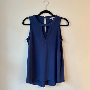 Banana Republic Navy Blue Sleeveless Top